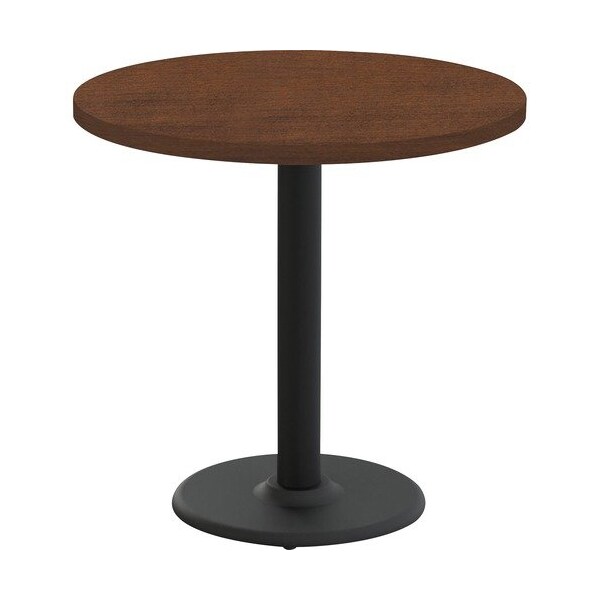 Special-T Table, Round, 36in Dia x 29in, Black Base/Mahogany Top SCTCANT236BMG - main